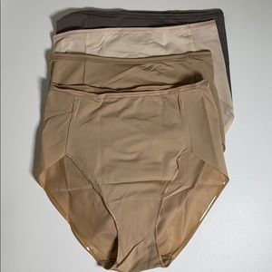 Soma Vanishing Edge Microfiber Briefs LG Nudes